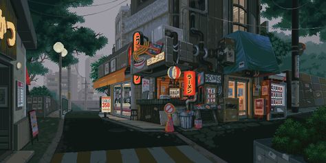 waneella on Twitter: "#PortfolioDay  📧 waneella@gmail.com 🌐 https://t.co/9BnX0LCXtk #pixelart  #ドット絵 https://t.co/bATqW8TJUU" / Twitter Waneella Pixel Art Wallpaper Pc, Lofi Anime Wallpapers 1920x1080, Animated Japanese Wallpaper, Aesthetic Pixel Art Wallpaper Desktop, Pixel Art City Gif, Lofi Gif Wallpapers Pc, Pixel Wallpaper For Pc, Pixel City Wallpaper Desktop, Animated Pixel City