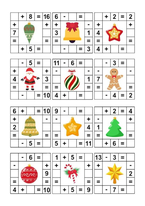 Christmas Worksheets For Kids, Christmas Maths, Holiday Math Worksheets, Christmas Math Worksheets, Christmas Math Activities, Kids Activities At Home, Christmas Activity Book, Mathematics Worksheets, Christmas Worksheets