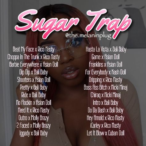 Trap Music for the ladies by the ladies Trap Playlist, Rap Music Playlist, 90s Music Artists, 90s Music Videos, Music Suggestions, Lit Songs, Rap Playlist, Song Suggestions, Song Recommendations