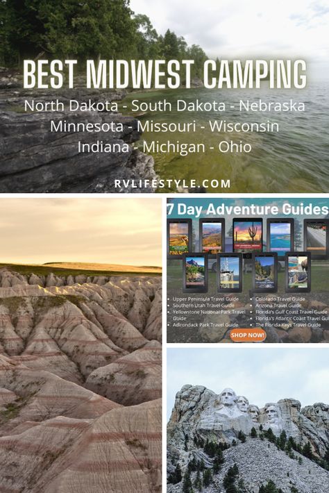 Midwest Camping, Arizona Travel Guide, Colorado Travel Guide, Best Road Trips, Adirondack Park, Rv Trip, Camping Rv, Gulf Coast Florida, Camping Destinations