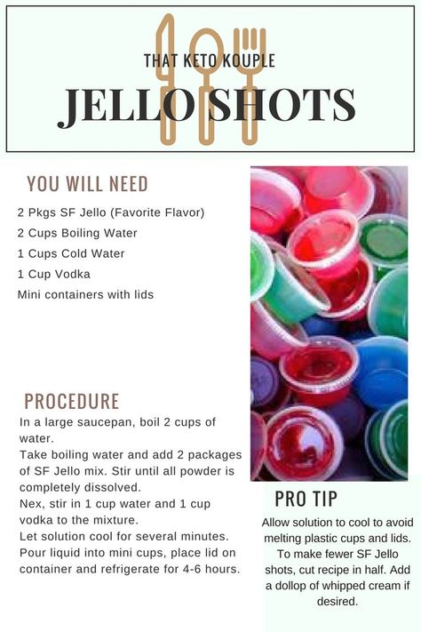 Vodka Jelly Shots Recipe, Sugar Free Jello Shots, Party Food Ideas For Adults, Making Jello Shots, Best Jello Shots, Jello Shots Vodka, Birthday Party Food Ideas, Ideas Birthday Party, Jelly Shots