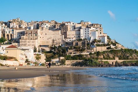 Sperlonga Sperlonga Italy, Tour Of Italy, Central Italy, Italy Tours, Every Month, San Francisco Skyline, Europe Travel, New York Skyline, Rome