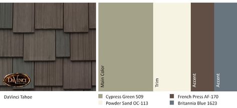 Green Siding House, Green Home Exterior, Home Exterior Colors Schemes, Green House Exterior, Green Siding, Shake Roof, Exterior Window, Kate Smith, Window Trim Exterior