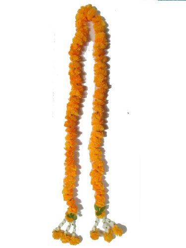 Thai Artificial Yellow Marigold Garland / Size : 1m >>> Review more details @ Marigold Garland, Yellow Marigold, Apartment Stuff, Christmas Wreaths & Garlands, Yellow Ribbon, Wreaths & Garlands, Garland Decor, Classic Christmas, Artificial Flowers