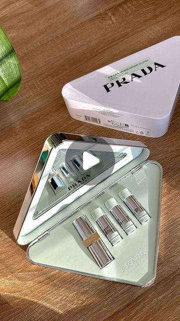 SAMANTHA HUANG on Instagram: "I’ve been waiting for this Prada Monochrome Gift Set to come back in stock for the longest and I finally found it! ✨ This stunning set comes with 4 beautiful shades ~ 1 lipstick and 3 refills and you get this gorgeous monochrome clutch! Fair warning ~ it leaves fingerprints and smudges easily so you’ll have to clean it constantly, but at $250 it is a steal! Hurry and get yours before they sell out again 🩶 Link in Bio 🫶🏼" Back In Stock, Sell Out, Come Back, Fingerprint, Link In Bio, Gift Set, Prada, Shades, Gifts