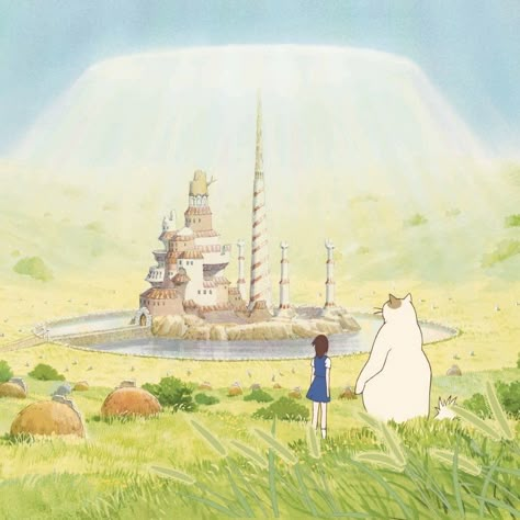 Cat Castle, Art Studio Ghibli, Studio Ghibli Films, Whisper Of The Heart, Personajes Studio Ghibli, The Cat Returns, Ghibli Studio, Studio Ghibli Movies, Studio Ghibli Art