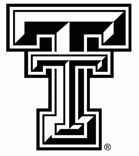 Texas Tech Logo Coloring Page Texas Tech Logo Svg, Texas Tech Drawing, Texas Tech Quilt Patterns, Texas Tech Tattoo, College Quilts, Texas Tech Logo, Texas Tech Shirts, Texas Tech Football, Texas Logo