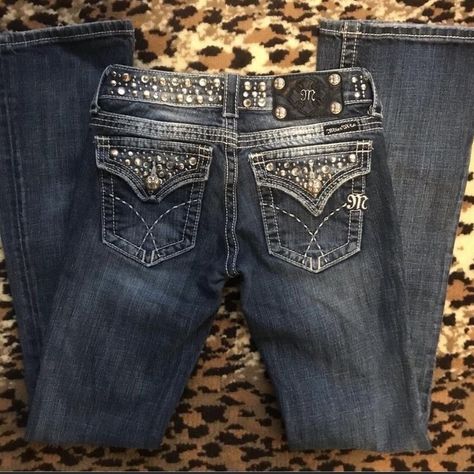 Miss Me Jeans Flare, Flared Miss Me Jeans, Miss Me Jeans Flared, 2000’s Jeans, Miss Me Flare Jeans, Missme Jeans Outfits, Thirteen Jeans, 2000s Flare Jeans, Jeweled Jeans