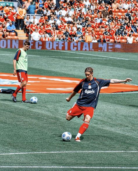 90s Football Aesthetic, Fernando Torres Liverpool, 00s Football, Torres Liverpool, Jack Burke, Liverpool Training, Henderson Liverpool, Liverpool Premier League, 90s Football