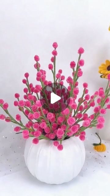 Clean Flowers, Pipe Cleaner Flowers, Diy Pipe, Pipe Cleaner Crafts, Flower Bouquet Diy, Handmade Flowers Fabric, Handmade Flowers Paper, Diy Crafts Paper Flowers, Paper Flowers Craft