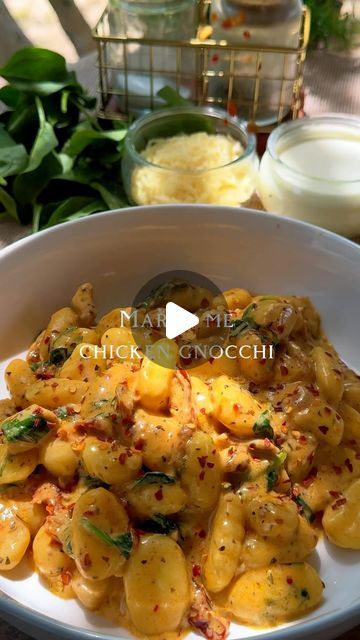 Secrets of Liya on Instagram: "“Introducing Marry Me Chicken Gnocchi, a delightful blend of tender chicken, fluffy gnocchi, and a rich, creamy sauce that’s bound to steal your heart”

For the Recipe please visit “Liya’s cookbook” Link in Bio! 

#alfredo #alfresco #pasta #pastalover #creamy #gnocchi #creamypasta #italian #whitesaucepasta #explorepage #italianfood #italianpasta #réel #reelsvideo #exploremore #reelsofinstagram #comfortfood #pastarecipe #foodinstagram #foodie #instareels #cheesypasta #creamysauce #foodies #reelsexplore #chicken #recipes #pastafresca #instafood #instafoodgram" Marry Me Chicken Gnocchi, Marry Me Chicken And Gnocchi, Spicy Chicken Gnocchi, One Pan Creamy Chicken And Gnocchi Delish, Creamy Lemon Chicken Gnocchi, Creamy Chicken And Gnocchi, Creamy Gnocchi, Marry Me Chicken, White Sauce Pasta