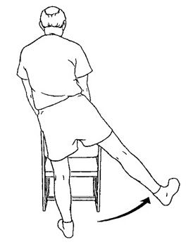 Chair_Exercise_Sheet2-side-leg-kick Chair Exercises For Seniors, Chair Exercise, Exercises For Seniors, Seated Exercises, Yoga For Seniors, Chair Exercises, Daily Exercise Routines, Knee Exercises, Chair Yoga