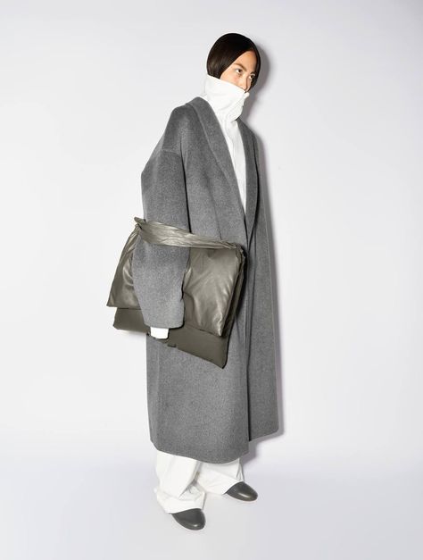 Jil Sander Aesthetic, Jill Sander, Dinner Fits, The Aesthetics, Minimalist Women, Inspired By, Grey Outfit, Sleeves Clothing, Autumn Cozy