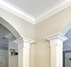 Check out our blog post on The Benefits of Crown Moulding Ceiling Trim, Cat Trees, Casas Coloniales, Wall Molding, False Ceiling Design, Cool Ideas, Crown Molding, False Ceiling, Interior Trim