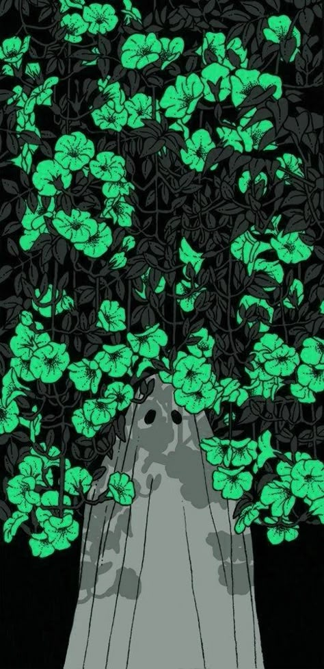 Green Ghost Wallpaper, Ghost Wallpaper, Green Ghost, Dark Art Photography, Cute Fall Wallpaper, Cute Desktop Wallpaper, Trippy Wallpaper, Pop Art Wallpaper, Hippie Wallpaper