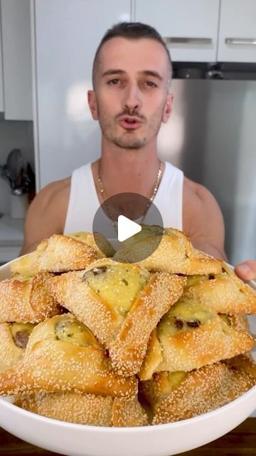 Nikolopaa on Instagram: "Cypriot Flaounes Recipe (Cheese Filled Easter Bread) - For full recipe see link in bio #cyprus #greekeaster #orthodoxeaster #recipe #flaouna #flaounes" Cheesey Recipes, Baked Mackerel, Easter Cheese, Greek Bread, Cypriot Food, Dairy Free Pesto, Greek Appetizers, Mackerel Recipes, Easter Bread