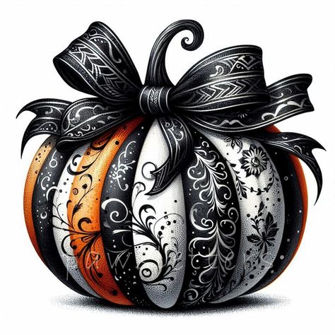 Cool Halloween Ideas, Colorful Pumpkins, Food Decorating, Beautiful Pumpkins, Halloween Graphics, Pumpkin Clipart, Halloween Pumpkins Carvings, Pumpkin Art, Halloween Illustration