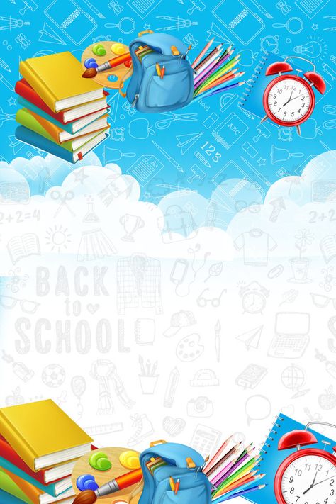 School season discounts enjoy posters background material Kg School Design, Posters Background, Arts Background, Back To School Background, Back To School Design, School Border, School Background, Baby Cartoon Drawing, School Board Decoration