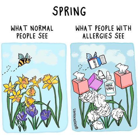 These 35 Illustrations Hilariously Sum Up The Struggles Of Adult Life (New Pics) Allergies Quote, Allergy Memes, Allergies Funny, Love Sarcasm, I Quit My Job, Creative Careers, Sum Up, Word Pictures, I Quit