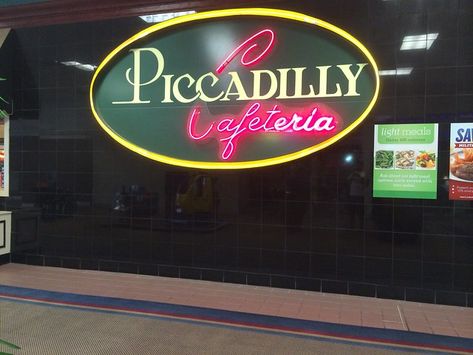 Piccadilly Cafeteria - Fort Henry Mall Kingsport, TN | Flickr Kingsport Tn, Light Recipes, Fort, Neon Signs