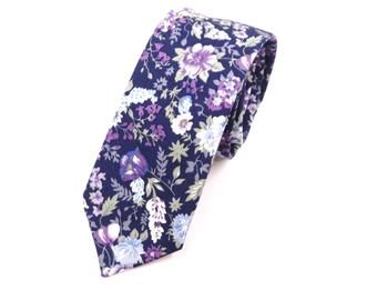 Etsy :: Your place to buy and sell all things handmade Floral Tie Wedding, Mens Floral Tie, Hunter Wedding, Floral Necktie, Flower Tie, Groomsmen Ties, Floral Bow Tie, Western Wedding, Wedding Ties