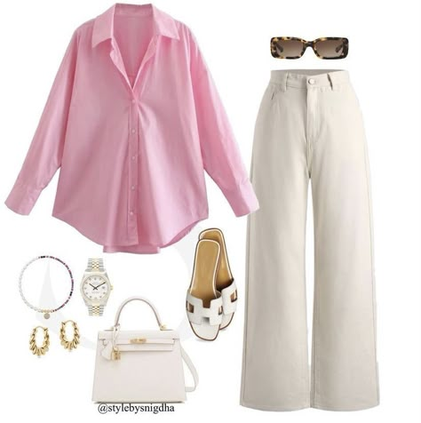 Pastel Color Outfit Aesthetic, Preppy Chic Outfits, Estilo Hijab, Modest Casual Outfits, Look Rose, Muslim Outfits Casual, Mode Abaya, Effortlessly Chic Outfits, Everyday Fashion Outfits