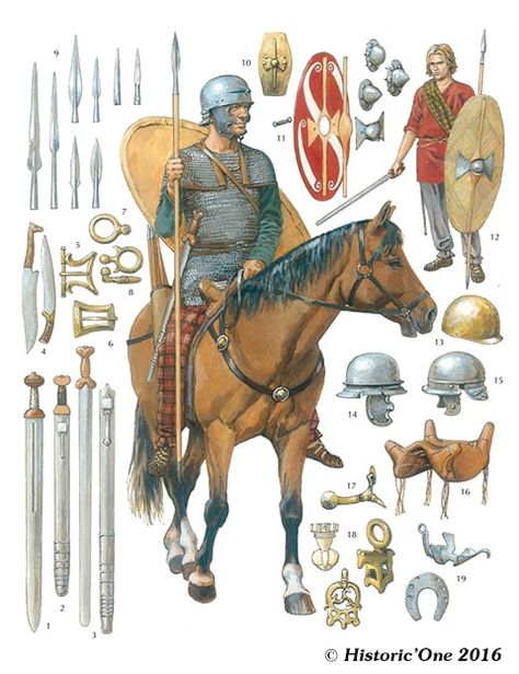 Guerrier gaulois Gaul Warrior, Celtic Warriors, Ancient Armor, Ancient Celts, Roman Republic, Ancient Warfare, Historical Armor, Classical Antiquity, Roman Soldiers