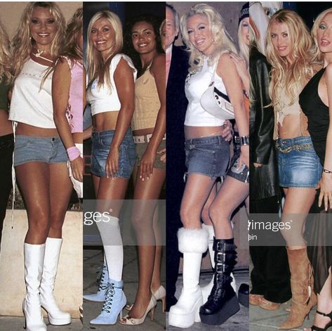 Platform Heel Boots Outfit, 2k Fashion, 00’s Fashion, 2000s Celebrities, 2000s Fashion Inspiration, Trashy 2000s, 2000s Summer, Early 2000s Style, 00s Style