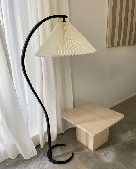 Jadé Tuncdoruk on Instagram: “Caprani floor lamp via @curated_spaces can’t wait for mine to arrive 🤍 for those of you who’ve asked, I found it on Etsy!” Wait For Me, Floor Lamp, Walnut, Flooring, Canning, Lighting, Instagram, Home Decor, Home Décor