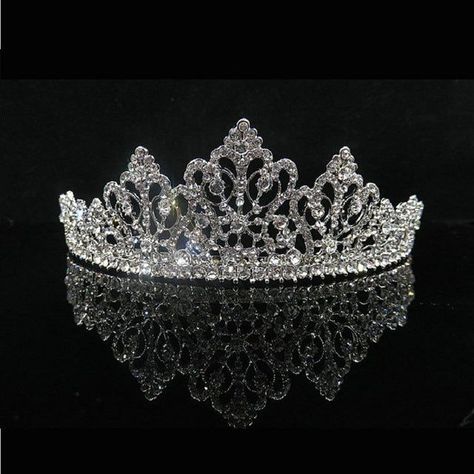 Luxury Rhinestone Tiaras and Crowns Wedding Tiara Bridal Crown in 2022 | Tiara accessories, Crystal tiaras, Bridal crown tiara Crowns Princesses, Tatoo Crown, Tiaras And Crowns Wedding, Quinceanera Jewelry, Crystal Crown Tiaras, Tiara Accessories, Bridal Crown Tiara, Crystal Bridal Tiaras, Beautiful Tiaras