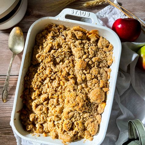 The Best Apple Crisp with McIntosh Apples Casseroles Breakfast, Eggnog French Toast Casserole, Macintosh Apples, Make Ahead French Toast, The Best Apple Crisp, Apple French Toast Casserole, Best Apple Crisp Recipe, French Bread French Toast, Eggnog French Toast