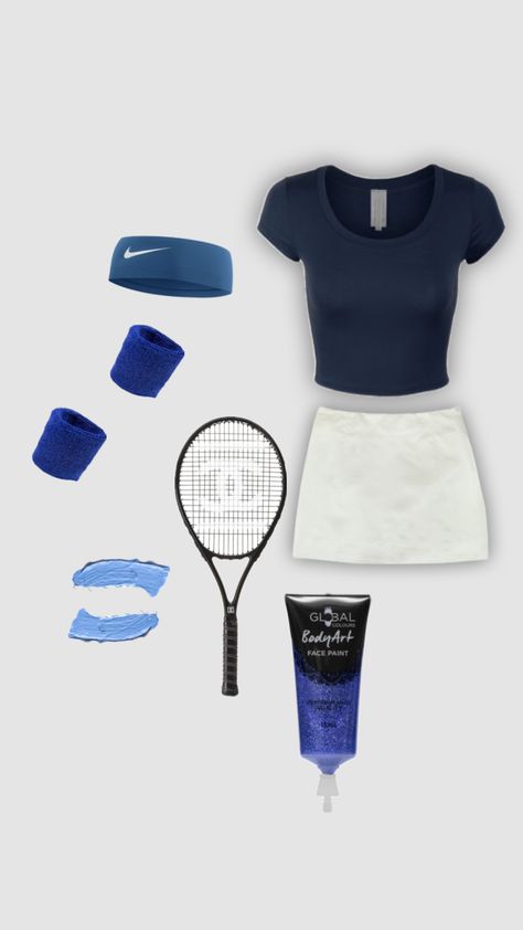 #Sportsday, #Halloween or #swimmingcarnival #costume - #tenisplayer Tennis Player Halloween Costume, Tennis Player Costume, Tennis Player Halloween, Tennis Players Costume, Sports Day, Tennis Player, Tennis Players, Halloween Costumes, Tennis