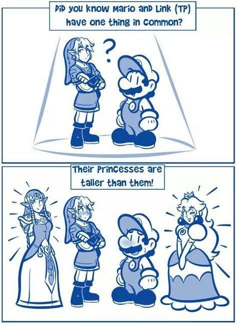 Link and Mario are short. XD Smash Bros Link, Doodle Comic, Super Smash Bros Game, Mario Comics, Super Smash Bros Memes, Mario Memes, Smash Bros Funny, Super Smash Bros Brawl, Legend Of Zelda Memes