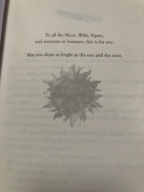 Percy Jackson Tattoo, The Sun And The Star, Sun And The Star, All Percy Jackson Books, Book Dedication, Will Solace, Star Quotes, Percy Jackson Quotes, Magnus Chase