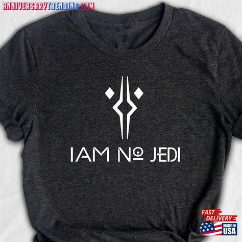 Diy Star Wars Shirt, Ahsoka Tano Disneybound, Star Wars Shirt Ideas, I Am No Jedi, Star Wars Ahsoka Tano, Star Wars Merch, Friend Costumes, Star Wars Jewelry, Star Wars Quotes