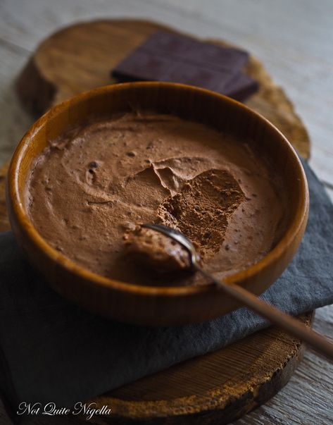 2 Ingredient Chocolate Mousse @ Not Quite Nigella Classic French Desserts, Trifle Pudding, Two Ingredient, Chocolate Mousse Recipe, French Dessert, French Desserts, Mousse Recipes, Sweets Cake, Chocolate Mix