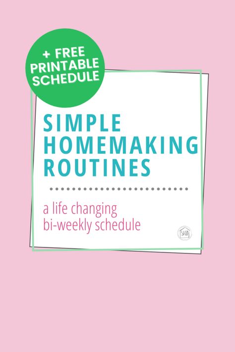 March MAIDness: Day 2 - A Routine Schedule for Homekeeping - Simple. Home. Blessings Housekeeping Schedule, Routine Schedule, Simple Routine, Add Kids, Home Blessing, Weekly Cleaning Schedule, Weekly Cleaning, Task List, Weekly Schedule