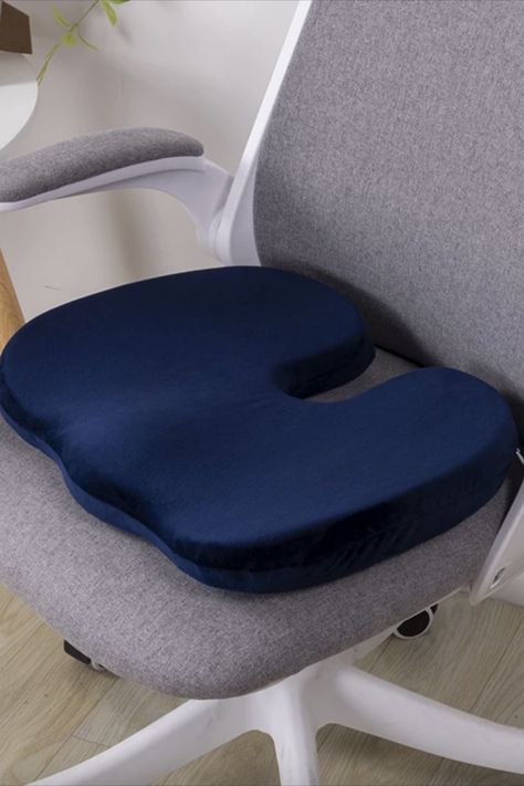 Seat Cushion Pillow for Office Chair - Memory Foam Chair Pad - Tailbone, Sciatica, Lower Back Pain Relief - Lifting Cushion for Car, Wheelchair, School Chair Foam Chair, School Chair, Wheelchair Cushions, Sciatica Pain Relief, Office Chair Cushion, School Chairs, Lower Back Pain Relief, Sciatica Pain, Car Seat Cushion