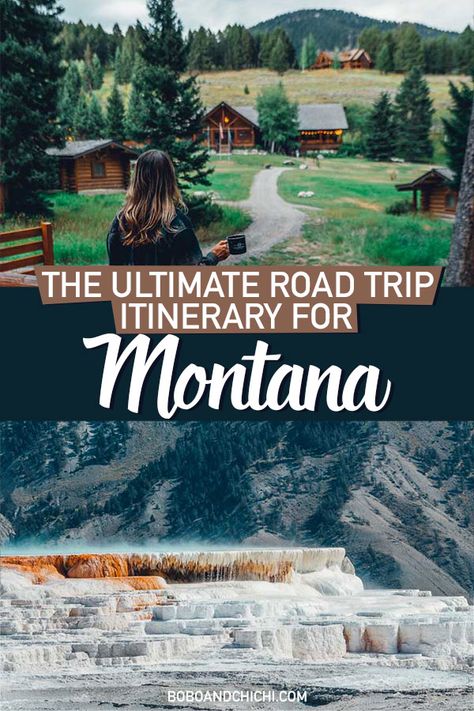 MONTANA ROAD TRIP ITINERARY | Montana itinerary | Montana road trip | Montana ranch | Montana vacation | Montana trip | Montana travel guide | Montana travel road trip | Glacier National Park | Yellowstone National Park | Check out our epic Montana road trip itinerary that features some of the best Montana travel stops to make the perfect road trip vacation! #roadtrip #Montana #YellowstoneNationalPark #GlacierNationalPark #UStravel #cabin #nationalpark Montana Travel Itinerary, Trips To Montana, Trips Out West Itinerary, Montana Camping Road Trips, Travel To Montana, Montana Trip Ideas, Wyoming And Montana Road Trip, Best Places To Visit In Montana, Montana Vacation Itinerary