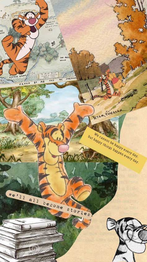 Tigger Backgrounds, Tigger Wallpaper Aesthetic, Tigger Aesthetic, Tigger Wallpaper, Winnie The Pooh Wallpaper Aesthetic, Winnie The Pooh Drawing, Tigger Disney, Tigger Winnie The Pooh, Winnie The Pooh Tigger