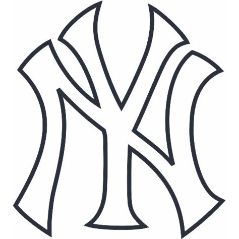 Nyc Logo Design, Ny Logo Design, Girly Logo Design, Girly Logo, Cap Drawing, New York Logo, New York Yankees Logo, New York Black And White, Yankees Logo