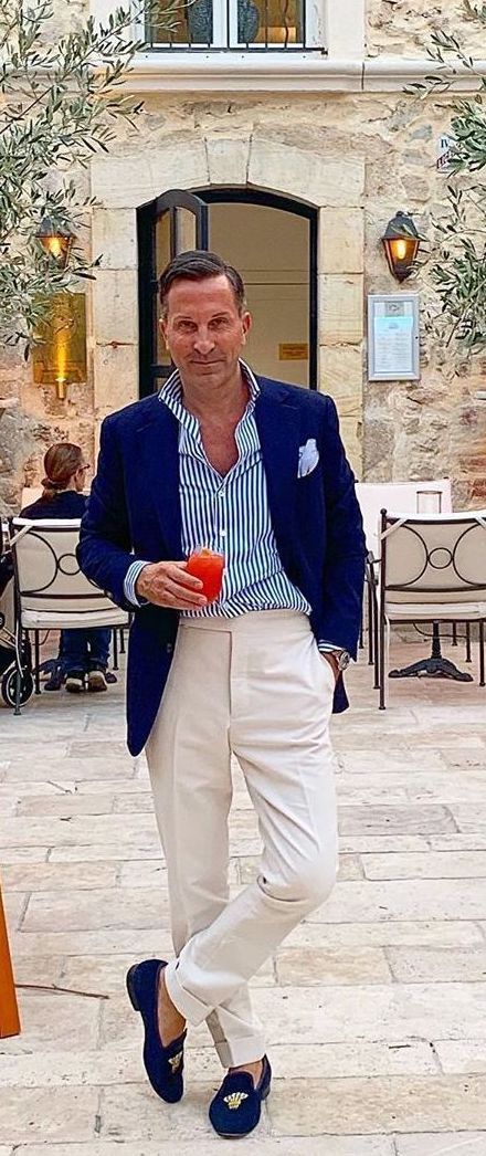 Fashion and Lifestyle Yachting Outfits Men, French Riviera Outfits Men, Mens Yacht Outfit, French Riviera Style Men, Yacht Style Men, Yacht Party Outfit Men, Gentleman Style Summer, Wedding Guest Outfit Men, Yacht Party Outfit