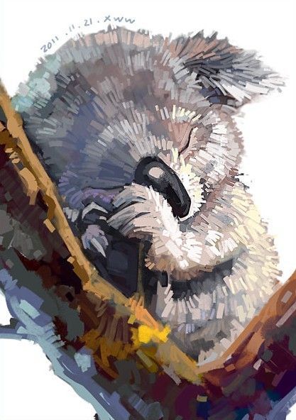 Koala Bears, Australian Animals, Animal Paintings, Koala, Animal Art, Watercolor Art, Painting Ideas, Bears, Art Ideas