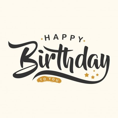 Creative happy birthday letter Premium V... | Premium Vector #Freepik #vector #background #banner #poster #birthday Happy Birthday Logo, Happy Birthday Calligraphy, Happy Birthday Letter, Birthday Logo, Best Birthday Quotes, Happy Birthday Png, Birthday Quotes For Him, Birthday Letter, Happy Birthday Text