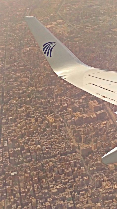 View from my aircraft/Cairo Life In Egypt, Egypt Aesthetic, Eternal Sunshine, Cabin Crew, Cairo, Good Vibes, Portrait Art, Real Life, Egypt