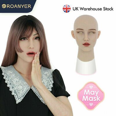 (eBay) Roanyer Realistic Silicone Female Mask Full Head Mask For Crossdresser Cosplayer Roanyer Mask, Female Mask Realistic, Full Head Mask, Female Mask, Head Mask, Mask, Best Deals, Quick Saves