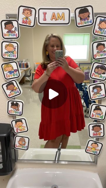 SimplyKinder on Instagram: "Comment “MIRROR” for your set now! Get prepped and ready in your classroom now! 🪞 🎉 ✏️ 

#affirmations #selflove #positivevibes #positiveaffirmations #motivation #positivity #gratitude #dailyaffirmations #affirmation #mindset #affirmationsoftheday #kinder #kindergarten #teacher #iteach" My Values, Kindergarten Teacher, July 31, Funny Love, Daily Affirmations, Positive Affirmations, Positive Vibes, Gratitude, Self Love