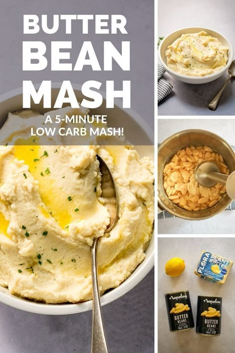 Butter Bean Mash Butter Bean Mash, Bean Mash, Vegan Autumn, Butter Beans Recipe, Everyday Dinners, Cheap Vegan Meals, Lazy Vegan, Cheap Vegan, Ottolenghi Recipes