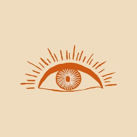 Vintage Wild West, Futuristic Typography, Spiritual Logo, Wild West Theme, Spiritual Eyes, Mystic Eye, Eye Illustration, Eye Logo, Sun Illustration