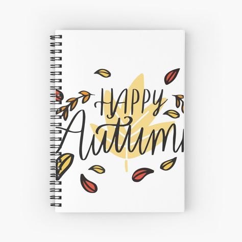 Autumn Is Coming, Fall For Jesus, Happy Autumn, Cover Ideas, Cool Notebooks, Notebook Cover, Happy Fall, A Journal, Autumn Fall